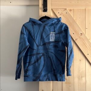 Vans Kids Blue Tie-Dye Hoodie